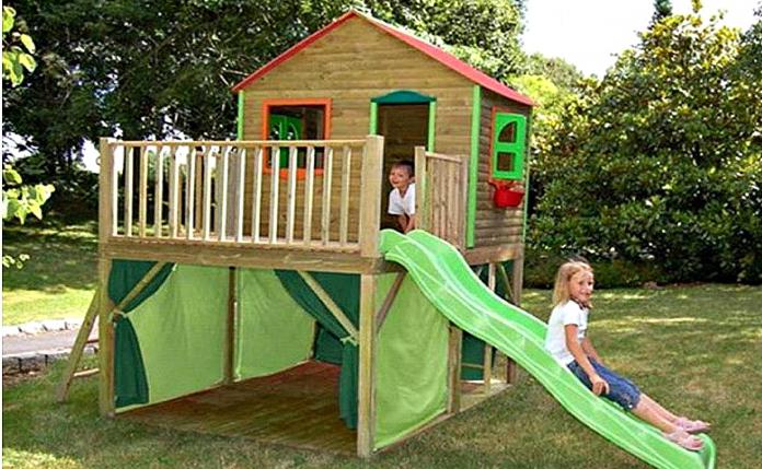 Деревянные игровые домики - грамотная инвестиция в счастливое детство малыша