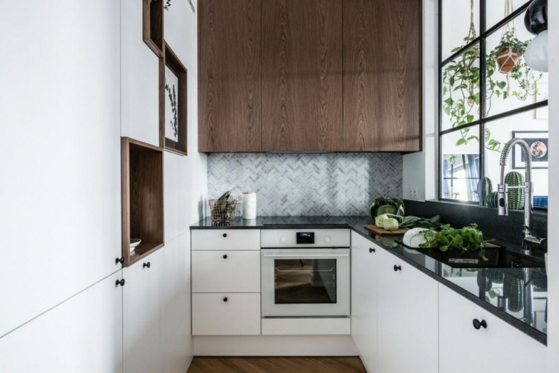 Как обустроить кухню в современном стиле. Полезные советы, интересные дизайнерские решения. реальные фото интерьеров кухни в современном стиле. 