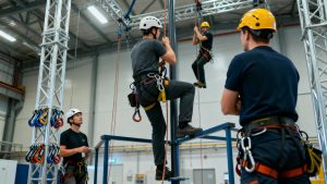 Учебно-тренировочные полигоны для обучения работе на высоте: требования к оборудованию и безопасности